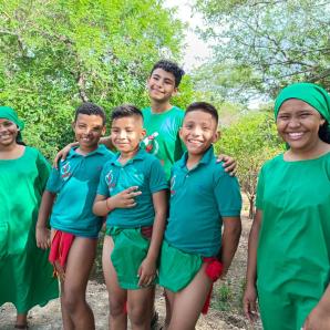 La Guajira: niños wayuu cuidan el medio ambiente 